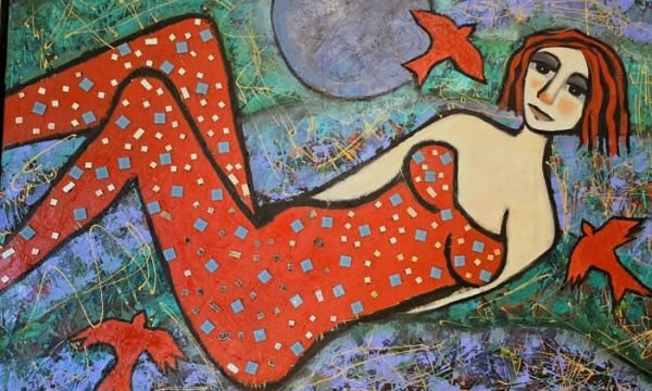 Rooi vrou en Rooi maan